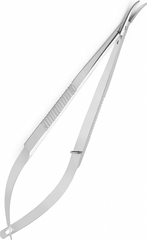 TISCO Lifecare Castroviejo Needle Holder Without Lock 5 Inch Curved (Round) Stainless Steel Surgical Instrument