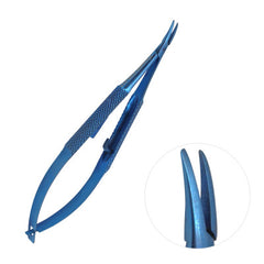 TISCO Lifecare TITANIUM  CASTROVIEJO NEEDLE HOLDER  ROUND 7" WITH LOCK CVD