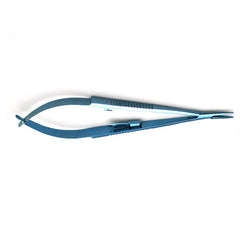 TISCO Lifecare TITANIUM CASTROVIEJO NEEDLE HOLDER ROUND 7" WITH LOCK STR