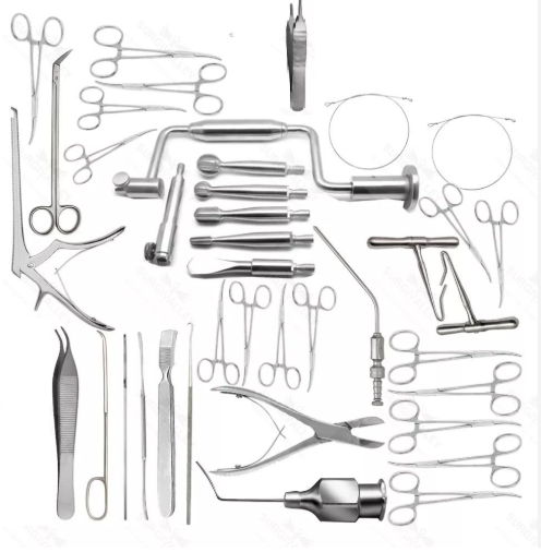 TISCO Lifecare Craniotomy Instrument Set (38 Pcs) – Premium & Medium Neurosurgical Kit