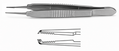 TISCO Lifecare Castroviejo Suture Forcep 0.12MM Teeth Straight – Precision Ophthalmic Microsurgical Instrument