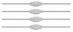 TISCO Lifecare Bowman Lacrimal Probe SS Sizes 3 & 4 – Advanced Ophthalmic Instrument for Lacrimal Probing
