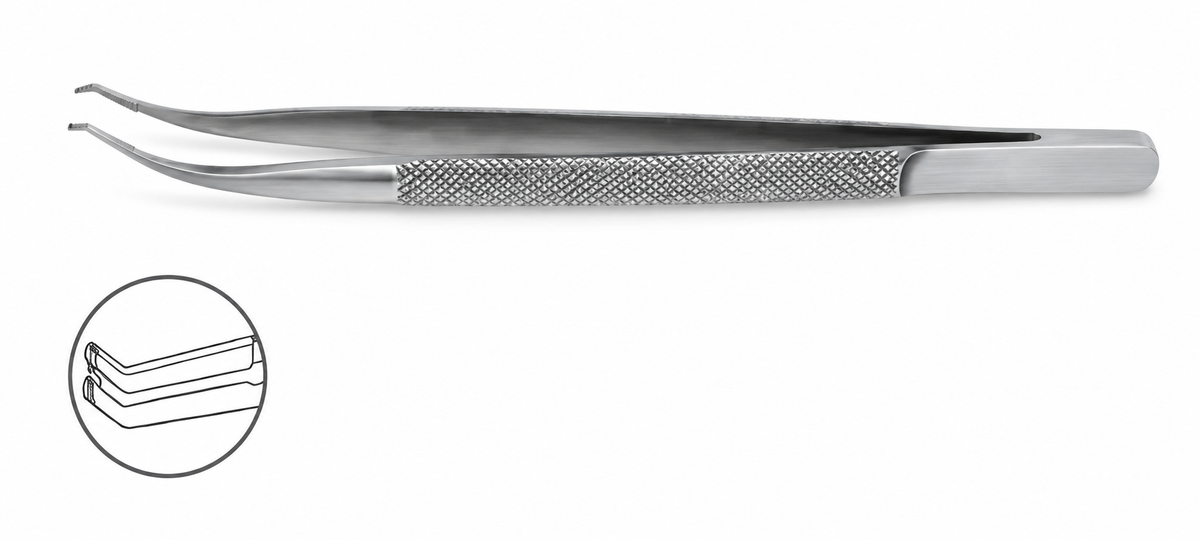 TISCO Lifecare Tennant Colibri Corneal Forceps – Precision Ophthalmic Microsurgical Instrument