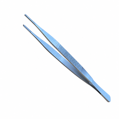 TISCO Lifecare Dissecting Forceps Plain 8 Inch Titanium – Extended Reach Surgical Tissue Handling Forceps