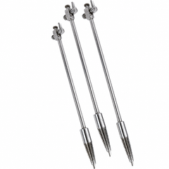 TISCO Lifecare Leech Wilkinson HSG Cannula with Luer Lock – Reusable Stainless Steel Hysterosalpingography (HSG) Cannula