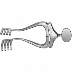 TISCO Lifecare Jansen Scalp Retractor 4×4 Prong – Premium Stainless Steel Surgical Instrument
