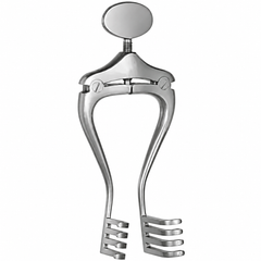 TISCO Lifecare Jansen Scalp Retractor 4×4 Prong – Premium Stainless Steel Surgical Instrument