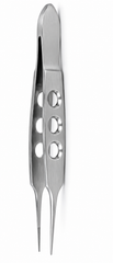 TISCO Lifecare Bishop Harmon Iris Forceps 1×2 Teeth – Precision Ophthalmic Microsurgical Instrument