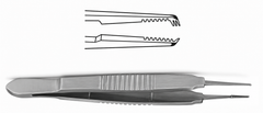 TISCO Lifecare Castroviejo Suture Forcep 0.12MM Teeth Straight – Precision Ophthalmic Microsurgical Instrument