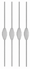 TISCO Lifecare Bowman Lacrimal Probe SS Sizes 0000 & 000 – Precision Ophthalmic Instrument