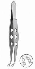 TISCO Lifecare Arrowsmith Corneal Fixation Forceps 8 mm Straight with Lock – Advanced Ophthalmic Instrument for Secure Stabilization