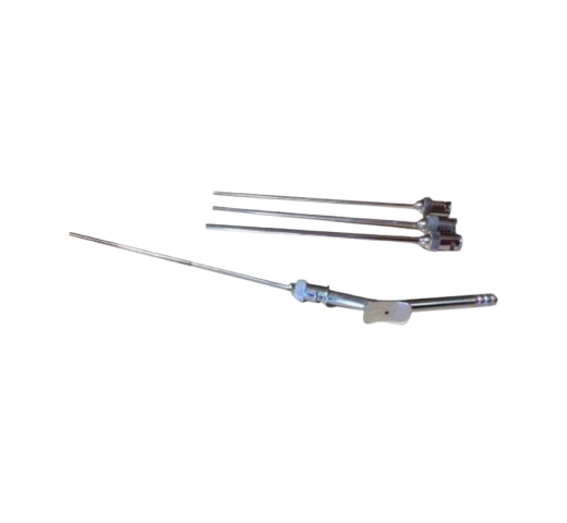 TISCO Lifecare Cones Suction Cannula with 3 Interchangeable Tips – Versatile Stainless Steel Surgical Instrument