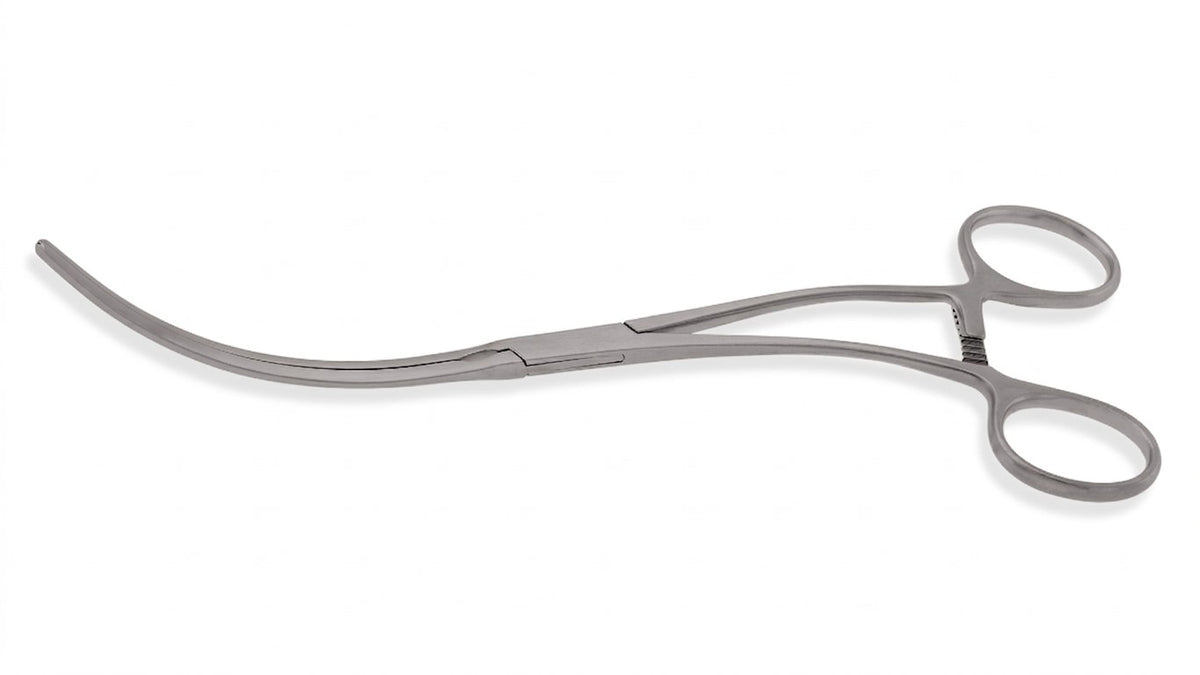 TISCO Lifecare Vascular DeBakey Clamp – Curved, 19 cm (7.5”) Premium Stainless Steel Surgical Instrument