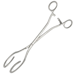 TISCO Lifecare Dartigues Uterus Holding Forceps 25 CM / 10 Inch Stainless Steel Gynecological Surgical Instrument