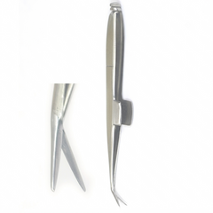 TISCO Lifecare De-wecker's Iris Scissors Blunt/Blunt Stainless Steel Ophthalmic Surgical Instrument