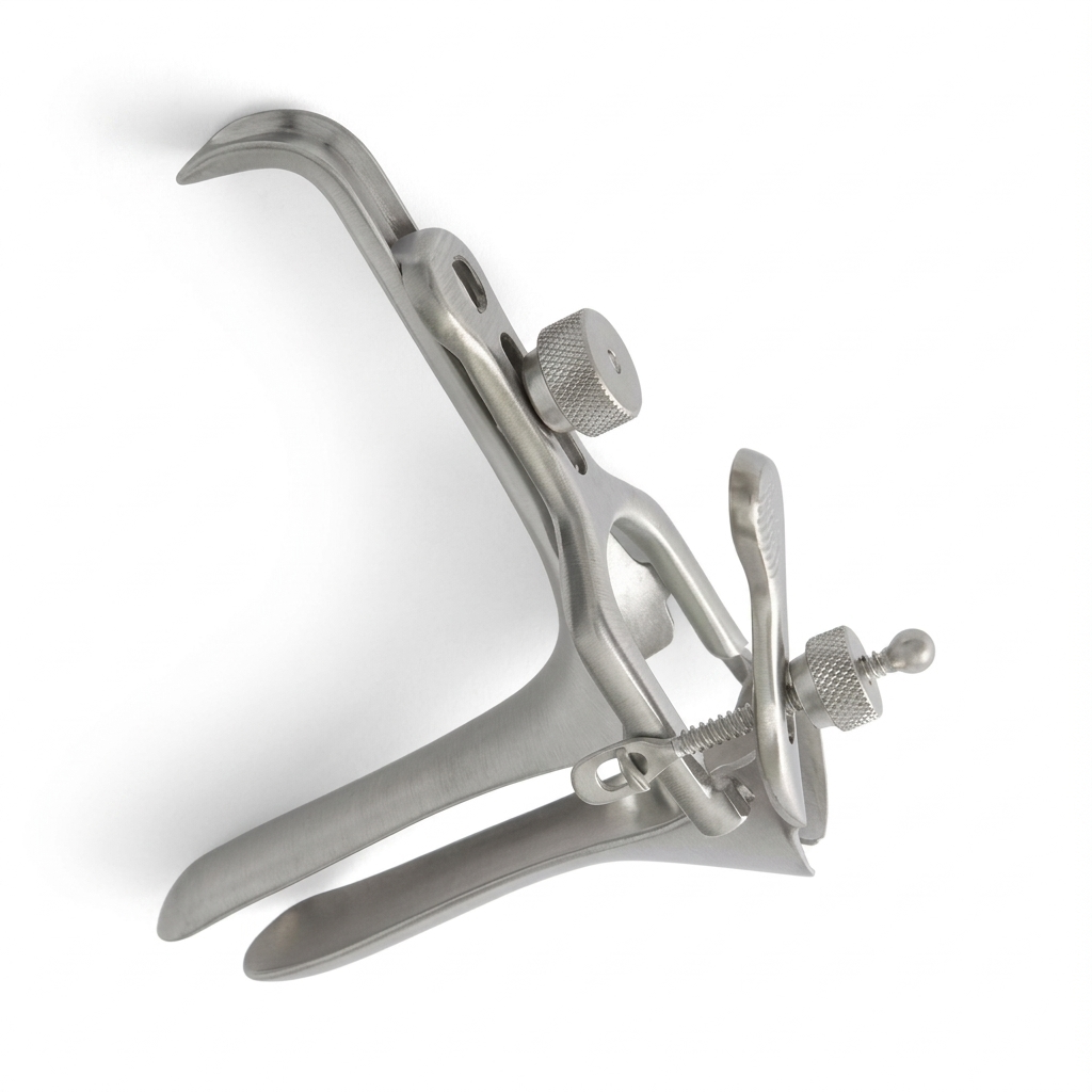 TISCO Lifecare Insulated Vaginal Speculum Graves Large Stainless Steel Gynecological Instrument