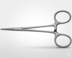 TISCO Lifecare Halsted Mosquito Forceps 5" Delicate Straight – Precision Hemostatic Surgical Instrument