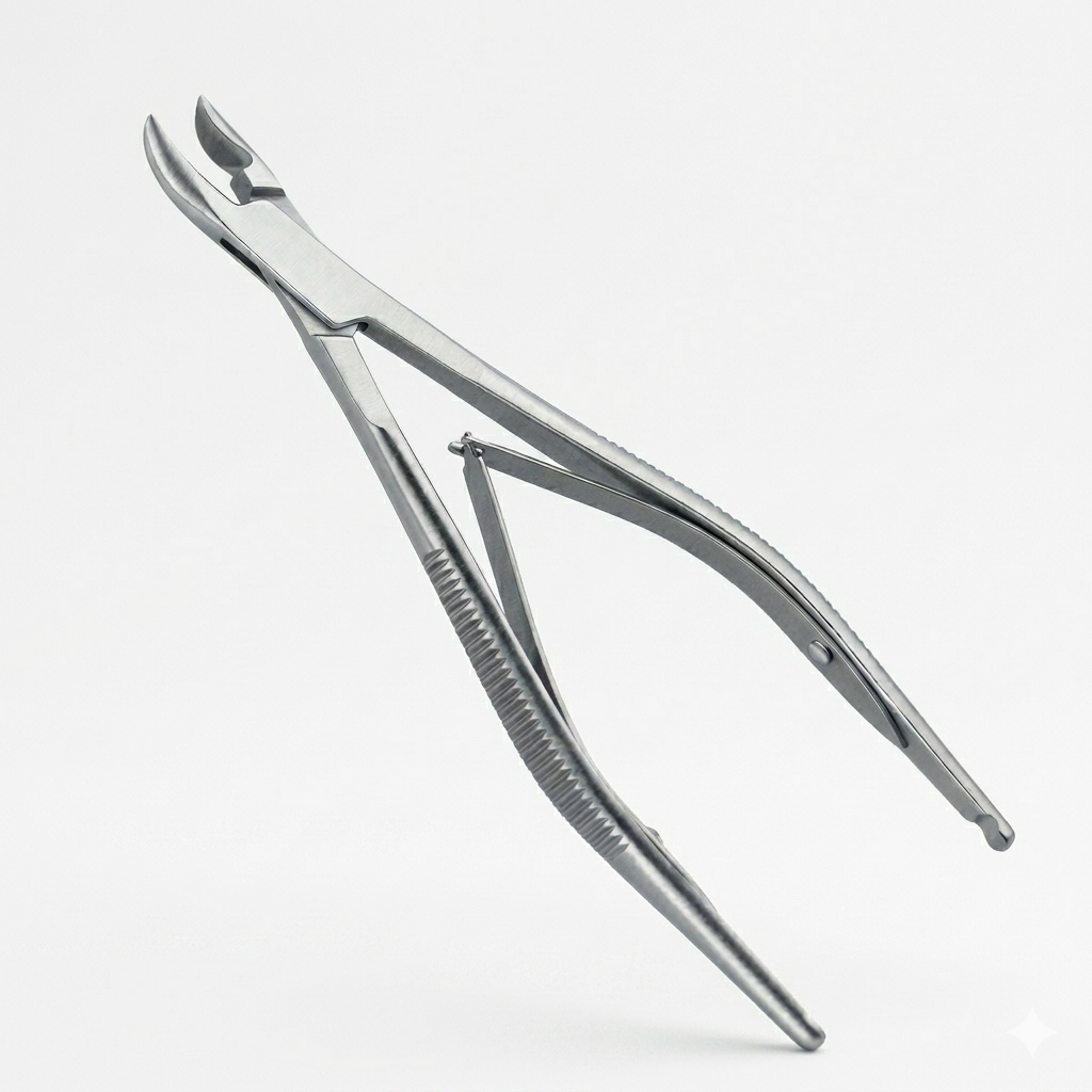 TISCO Lifecare Michel Clip Applying/Removal Forceps 12.5 CM / 5 Inch Stainless Steel Surgical Instrument