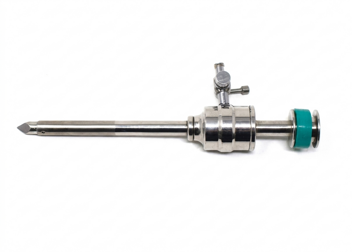 TISCO Lifecare Trocar Cannula 20mm Stainless Steel Laparoscopic Surgical Instrument