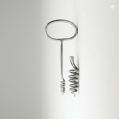 TISCO Lifecare Myoma Screw on Ring Handle Big Stainless Steel Gynecological Surgical Instrument