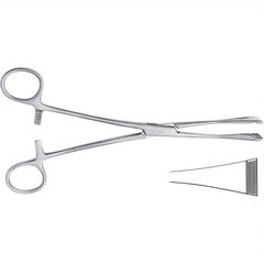 TISCO Lifecare Green Armytage Forceps 20cm (8 Inch) Stainless Steel Surgical Instrument for Gynecological and General Surgical Use