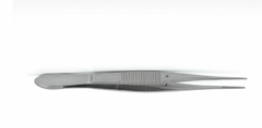 TISCO Lifecare Eye Dressing Forcep Serrated Straight – Precision Ophthalmic Handling Instrument