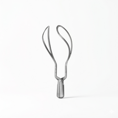 TISCO Lifecare Wrigley Obstetric Forceps Curved Stainless Steel Gynecological Surgical Instrument