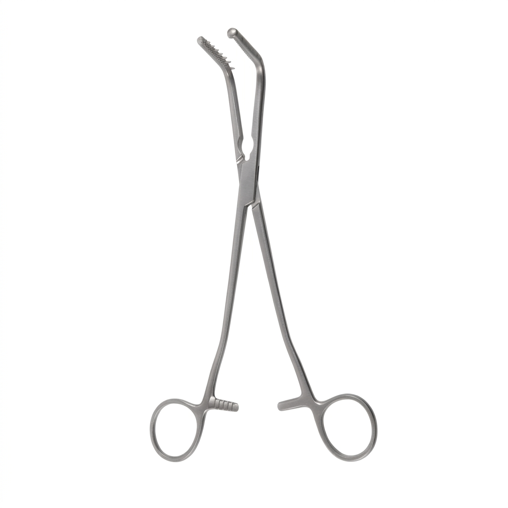 TISCO Lifecare Bronchus Clamp with Teeth Right – Premium Stainless Steel Thoracic Surgical Instrument