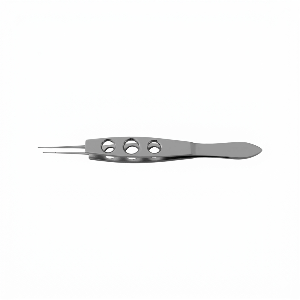 TISCO Lifecare Harms Tying Forceps Straight – Precision Instrument for Microsurgical Suturing and Knot Control