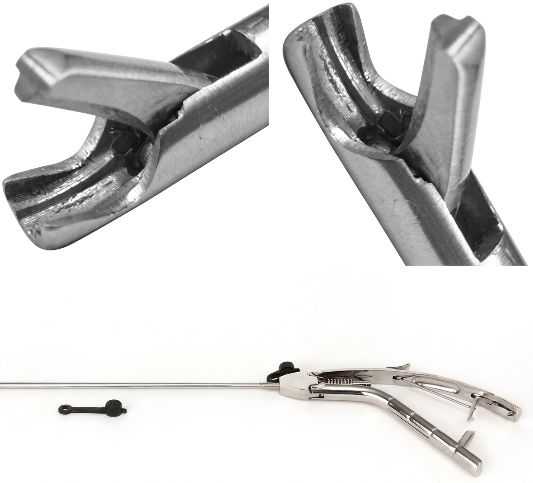 Tisco Lifecare Self Righting Jaw Laparoscopic Grasper Stainless Steel Surgical Instrument