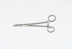 TISCO Lifecare Heaney Hysterectomy Clamps Curved Single Tooth 20cm (8") CVD – Premium Stainless Steel Surgical Instrument