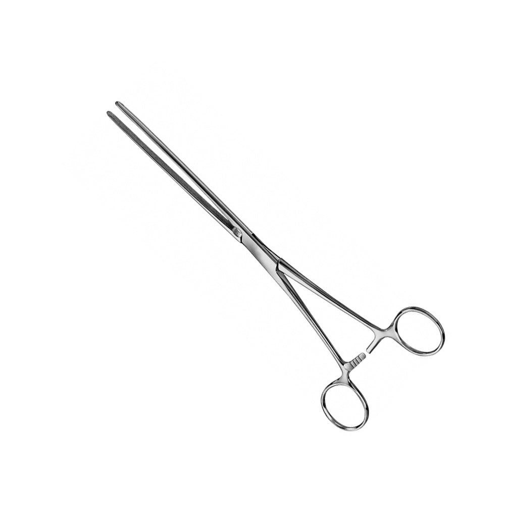Intestinal Clamp – Longitudinal Serrated Jaws, Curved & Straight (6"–11") | Surgical Clamp