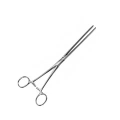 Intestinal Clamp – Longitudinal Serrated Jaws, Curved & Straight (6"–11") | Surgical Clamp