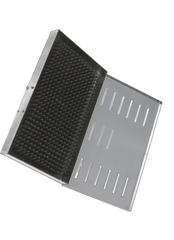 TISCO Lifecare Instrument Tray With Two Silicone Mat Stainless Steel