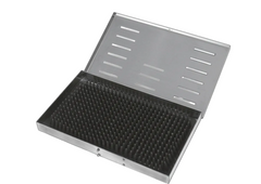TISCO Lifecare Instrument Tray With Two Silicone Mat Stainless Steel
