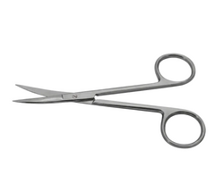 TISCO Lifecare Iris Scissors 10.5cm. Straight Stainless Steel Ophthalmic Surgical Instrument