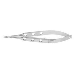 TISCO Lifecare Jaffe Needle Holder Curved Without Lock – Precision Ophthalmic Microsurgical Instrument