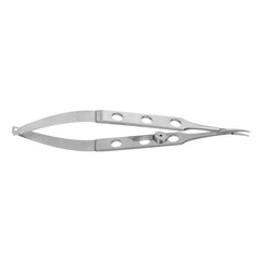 TISCO Lifecare Jaffe Needle Holder Delicate Jaws Curved With Lock – Precision Ophthalmic Microsurgical Instrument