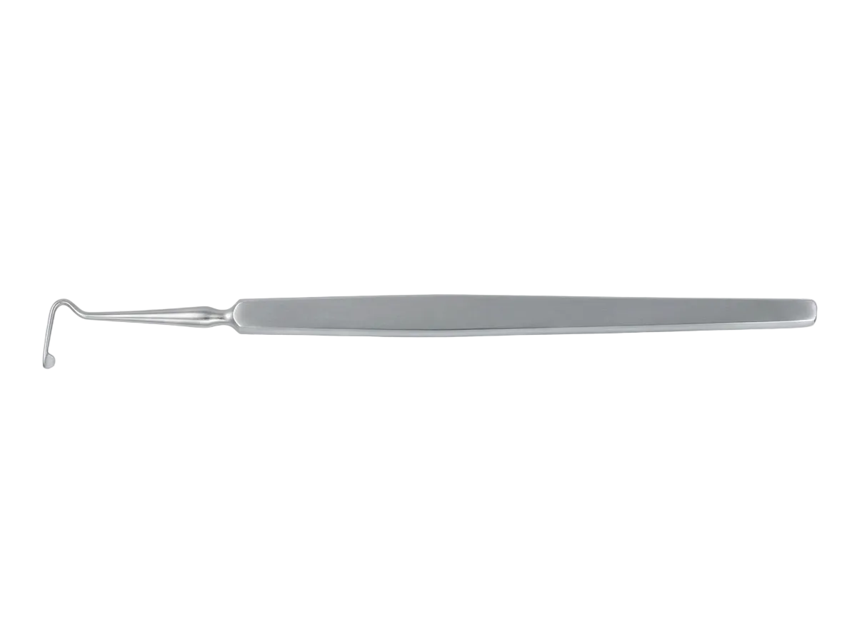 TISCO Lifecare Jameson Strabismus Hook Small – Fine Control Ophthalmic Surgical Instrument for Eye Muscle Procedures