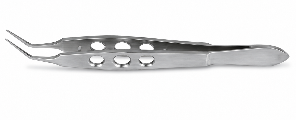 TISCO Lifecare Kelman McPherson Forceps 5mm Straight 1x2 Teeth – Precision Microsurgical Instrument