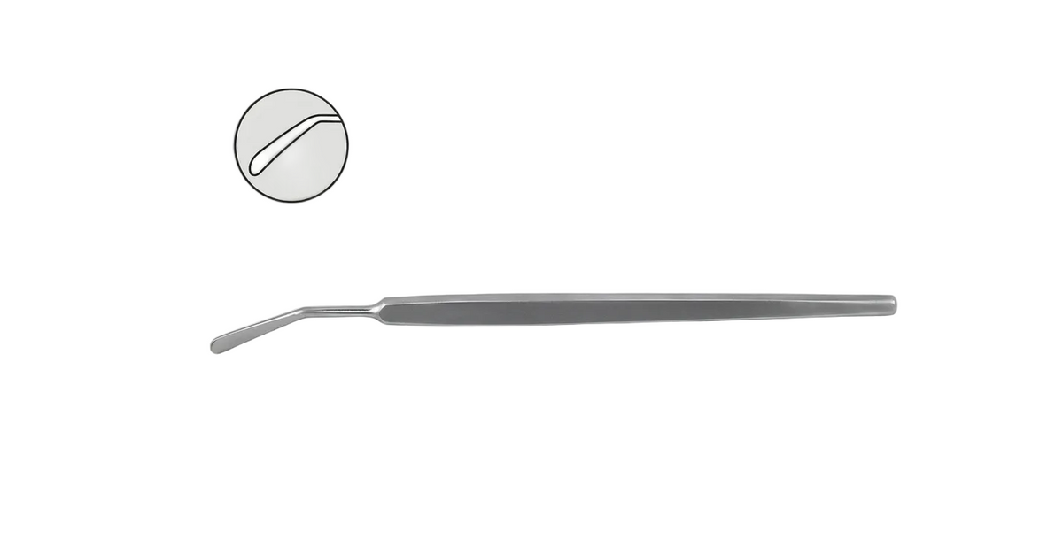 TISCO Lifecare Kansas Nucleus Vectis Solid "Cutting Block" Left Stainless Steel Ophthalmic Surgical Instrument