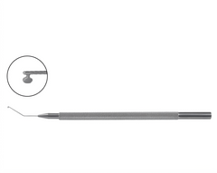 TISCO Lifecare Kuglen Iris Hook & Lens Manipulator Push-Pull Angled Stainless Steel Ophthalmic Surgical Instrument