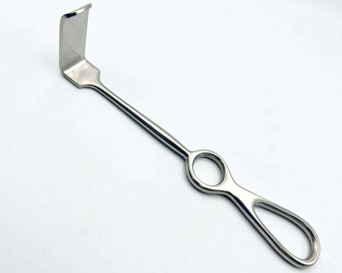 TISCO LIFECARE Langenbeck Retractor 9" – Blade 40*13 mm: High-Quality Stainless Steel Surgical Instrument