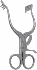 TISCO LIFECARE Mastoid Retractor 7" Curved 3x4 – Premium Stainless Steel Surgical Instrument