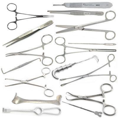 TISCO Lifecare Mini Surgical Instrument Set – 16 Pcs (Premium Grade)