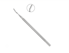 TISCO Lifecare Membrane Peelar Spatula Hooked Short Length Stainless Steel Ophthalmic Surgical Instrument