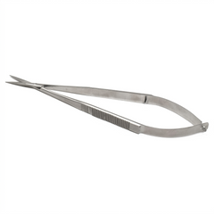 TISCO Lifecare Micro Scissor Spring Action Straight 8" (Flat Pattern) – Surgical Grade Stainless Steel Precision Instrument