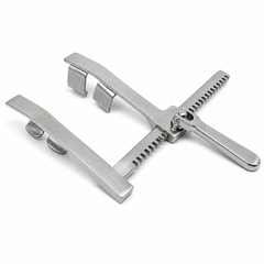 TISCO Lifecare Morse Self Retaining 4 Blade Sternal Spreader Modified for Stabiliser – Adult, Premium Stainless Steel Surgical Instrument