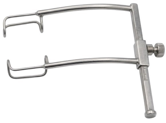 TISCO Lifecare Murdock Eye Speculum Medium Stainless Steel Ophthalmic Surgical Instrument