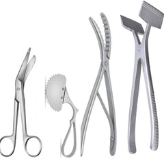 TISCO Lifecare Plaster Cutting Instrument Set – 6 Pcs (Premium Grade)